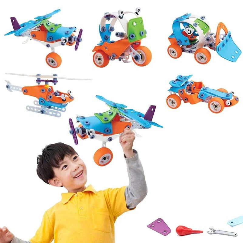 Build Genius Playset™ - Stavebnice - STEM hračky