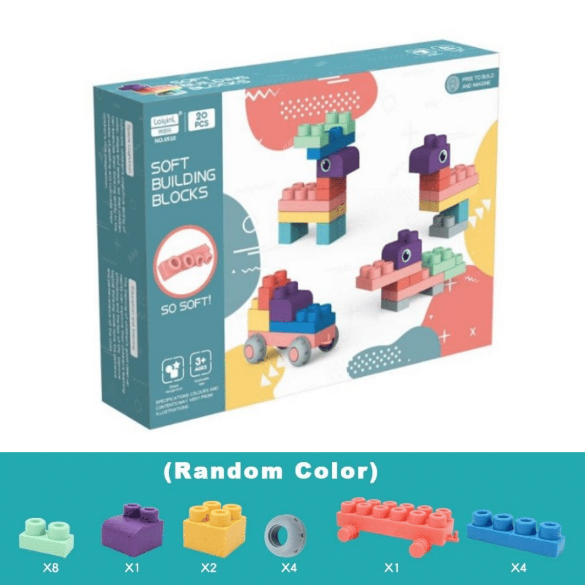 Soft Building Blocks™ | Stavební zábava - Měkké stavebnice