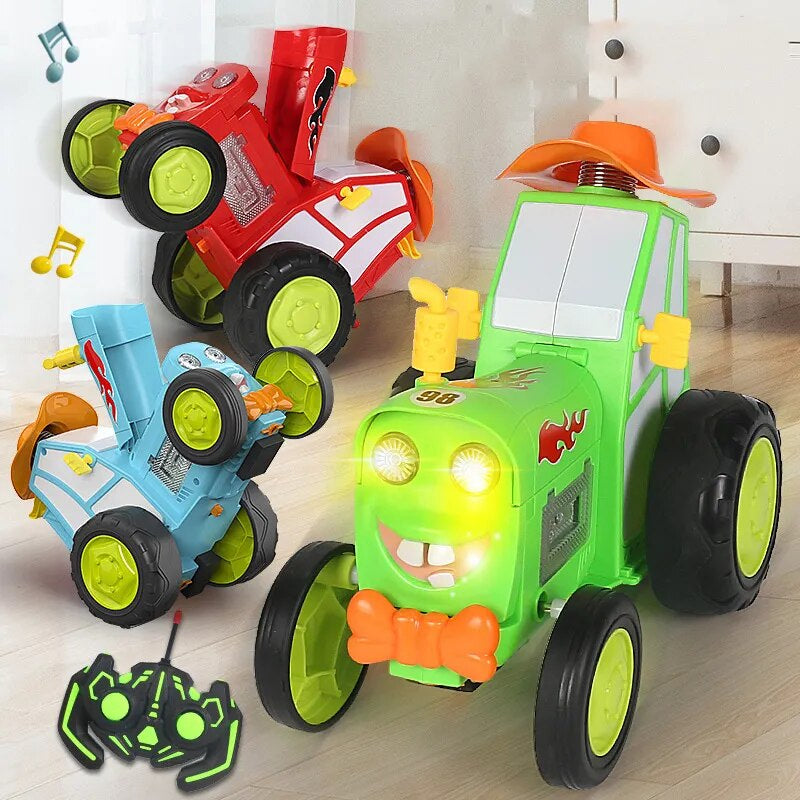 Jumping Car™ - Zábava s kaskadérským traktorem - RC Traktor