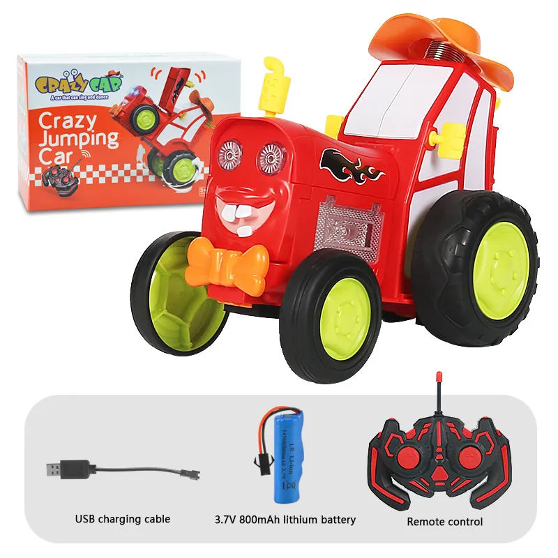 Jumping Car™ - Zábava s kaskadérským traktorem - RC Traktor