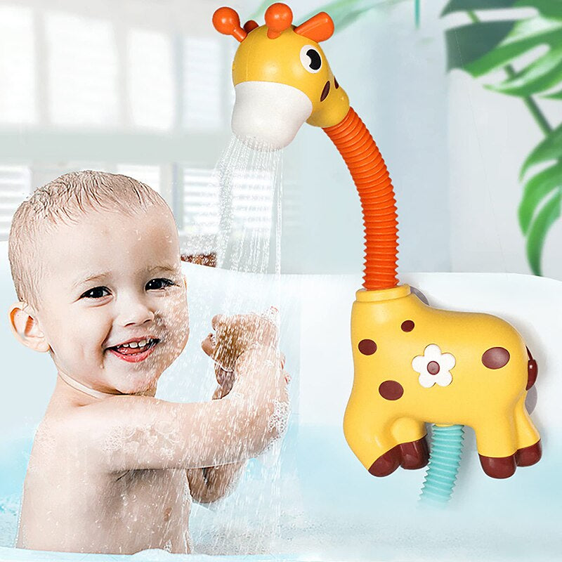 Bath Giraffe™ - Žirafa spokojeně šplouchá - Žirafí hračky do vany pro koupání