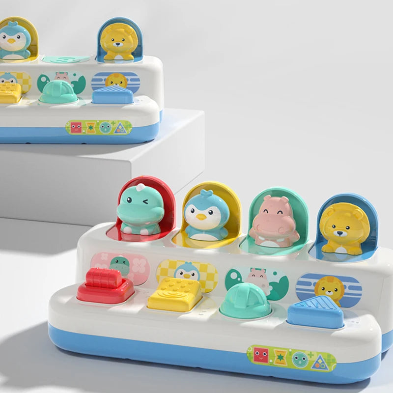 Baby Button Toy™ - Stiskněte a otočte tlačítka - Dětská hračka