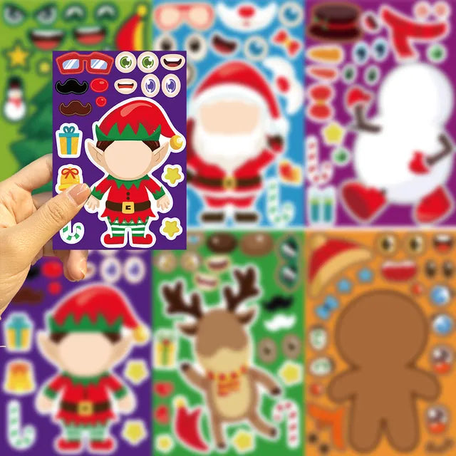 Christmas Stickerset™ - Vánoce v samolepkách - Vánoční Samolepky