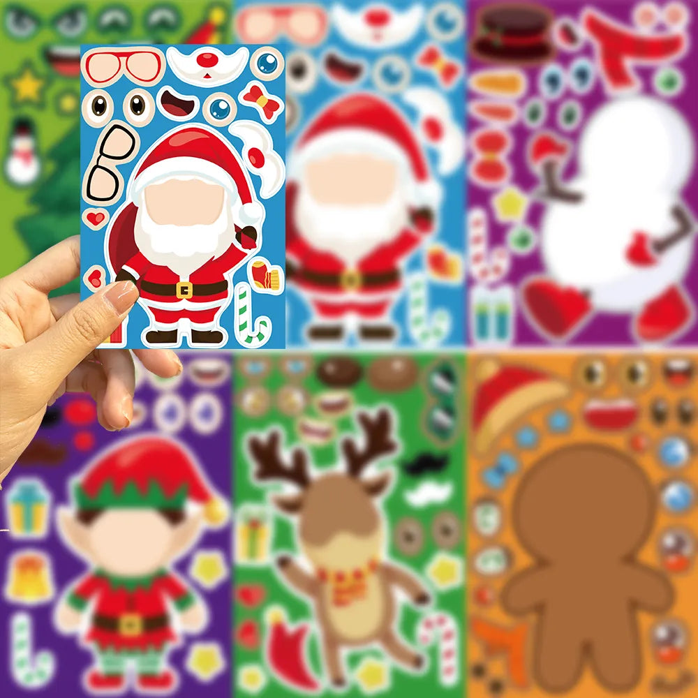 Christmas Stickerset™ - Vánoce v samolepkách - Vánoční Samolepky