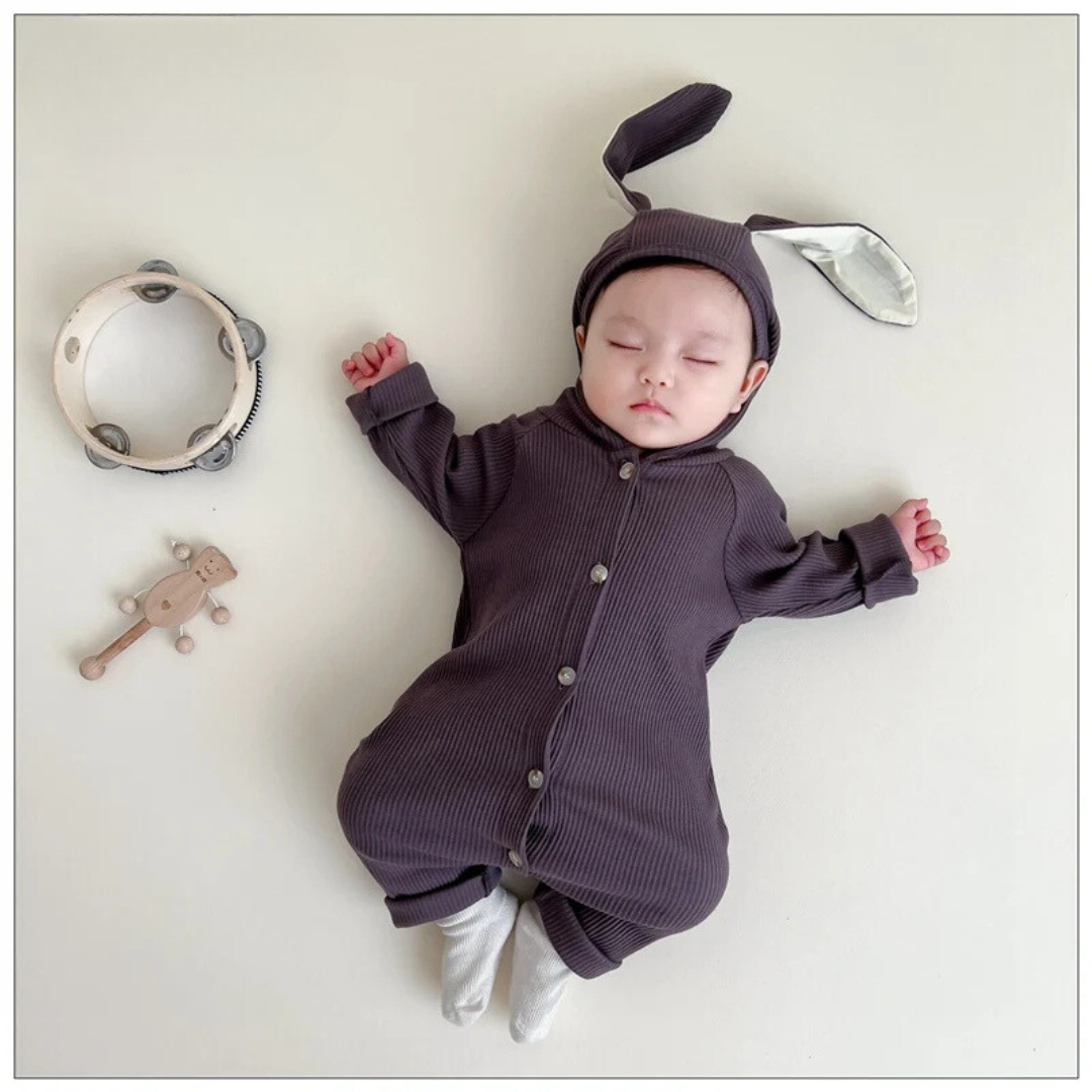 Mini Fashion™ - Roztomilý králičí design - Baby Romper