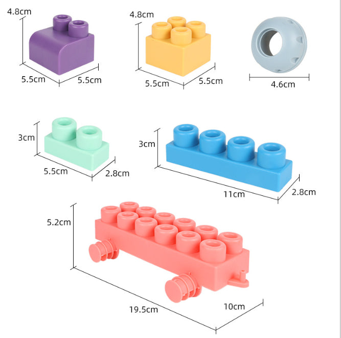 Soft Building Blocks™ | Stavební zábava - Měkké stavebnice