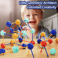 Thumbnail for Connect Beads™ - Flexibilní PVC korálky - 3D geometrické stavebnice