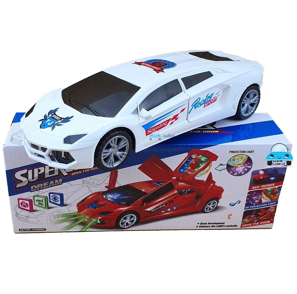 Supercar Toy™ - Pohyblivé a blikající autíčko - Autíčko na hraní