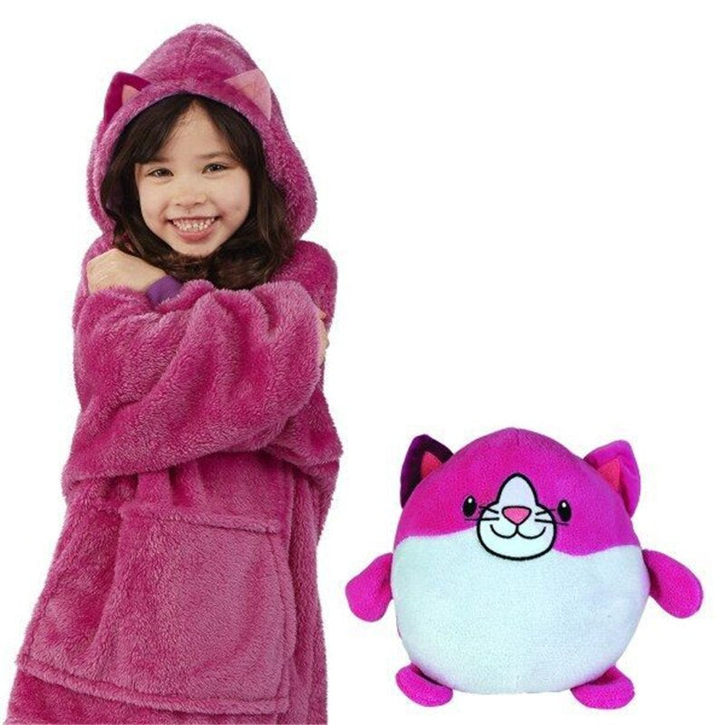 CuddleHoodie™ - Mikina s kapucí a hračka v jednom balení - Hřejivá dětská mikina s kapucí