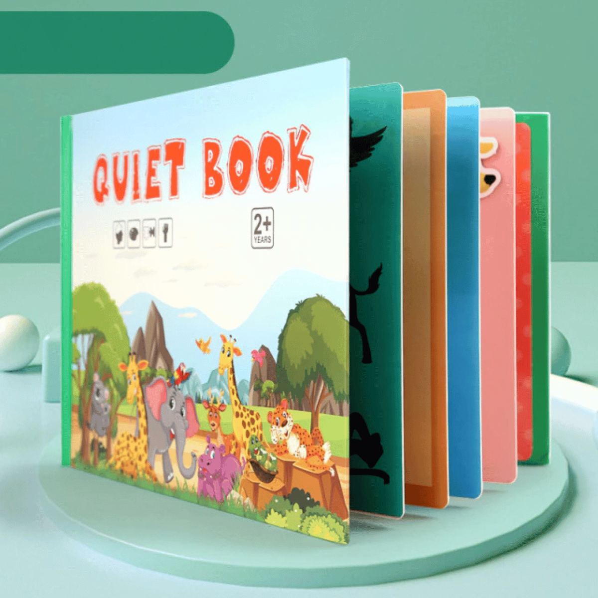 Quiet Book™ - Rozvoj jemné motoriky - Učebnice