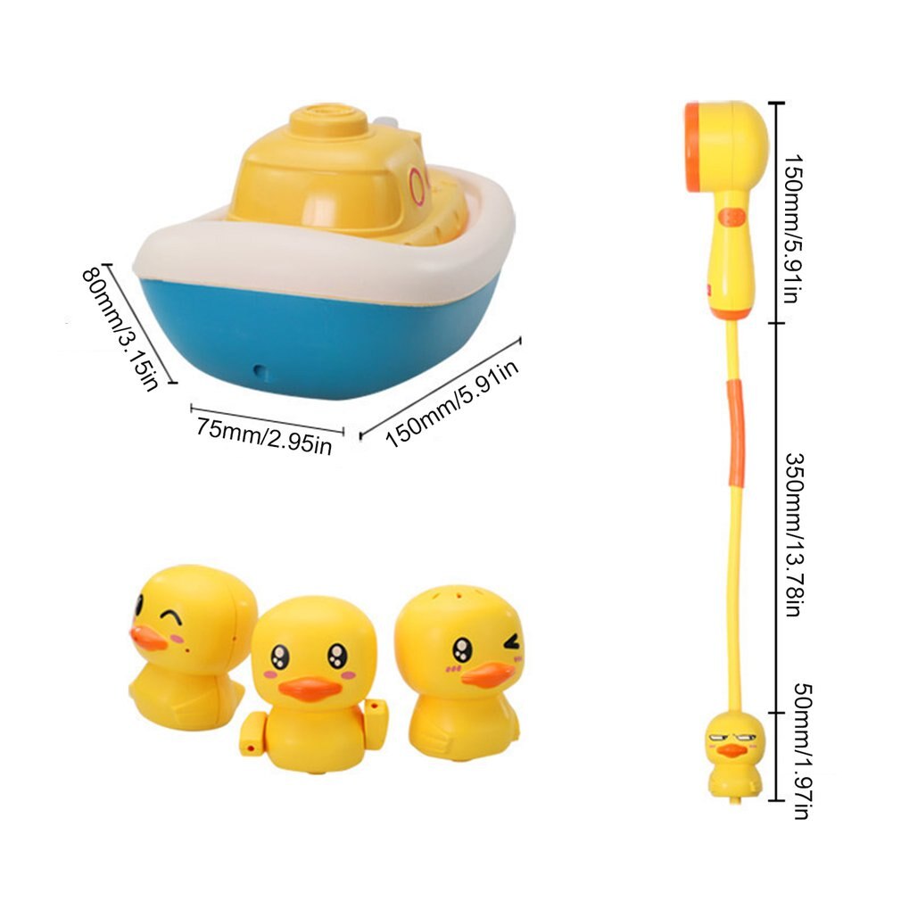 Duck Shower™ - Koupání se mění v párty - Dětská kachní sprcha