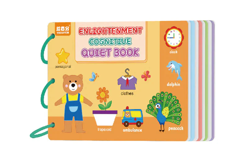 Quiet Book™ | Rozvoj kognitivních dovedností - Scrapbook