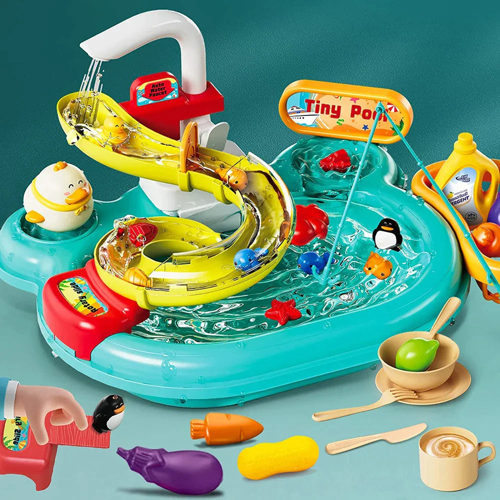 Kitchen toy™ - Vodní hry pro všechny - Hra kuchyňský dřez