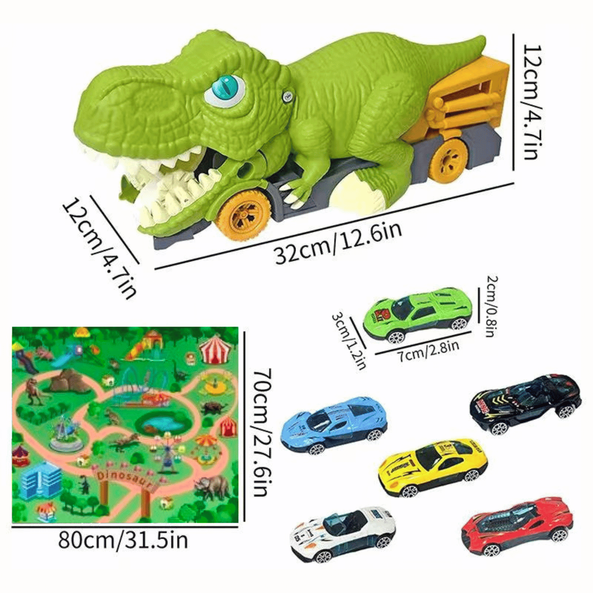 Dino Car Truck™ - Vraťte se do pravěku - Dinosauří auto na hraní