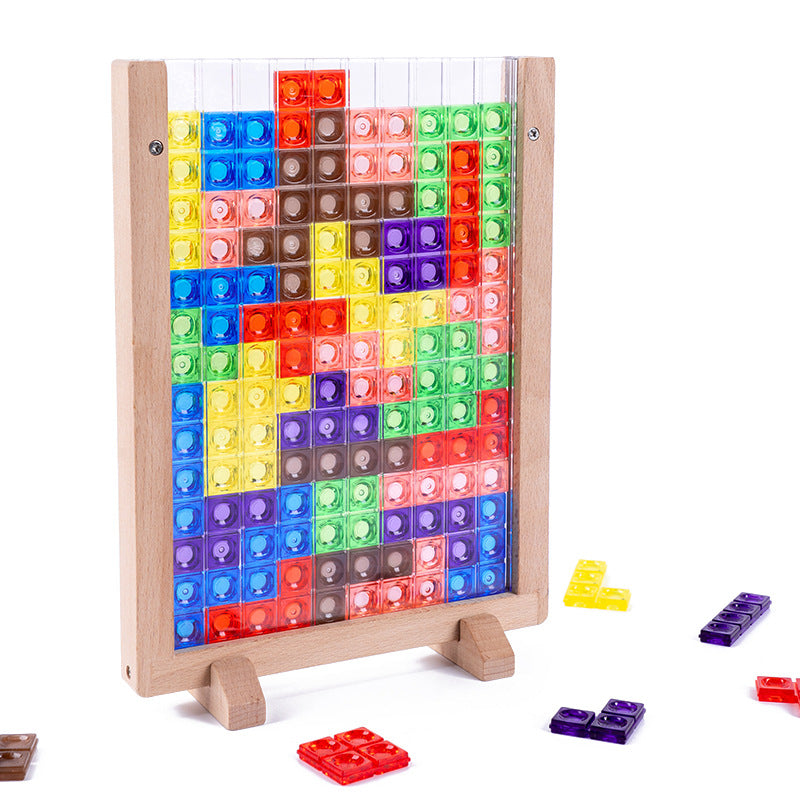 Woods™ | 3D puzzle deska Tetris