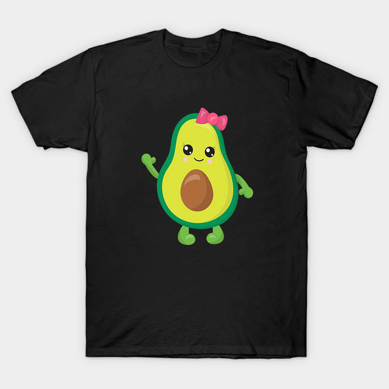 Mini Fashion™ - Sladění s rodinou - Avocado T-shirt Black