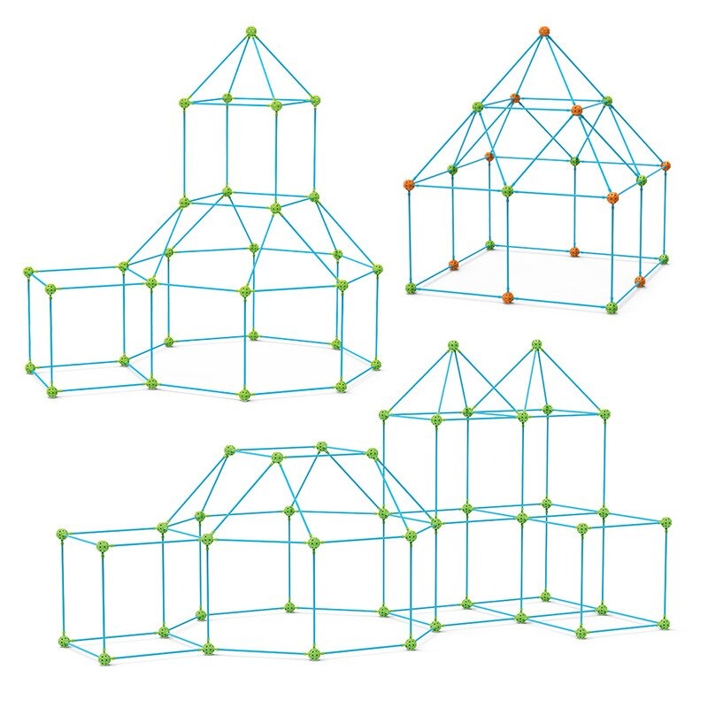 Tent Building Kit™- postavte si vlastní stan! - Stavebnice na stavbu stanu