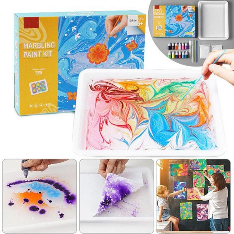 Water Marbling Paint Set™ - Vytvářejte umělecká díla - sada vodního malování