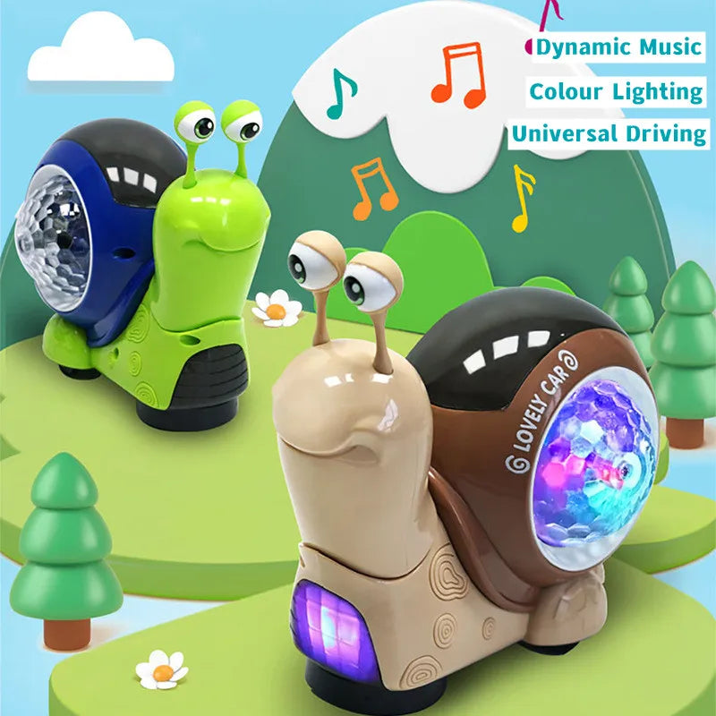 Music Snail™ - Svítící hračka - Hračka šnek a krab