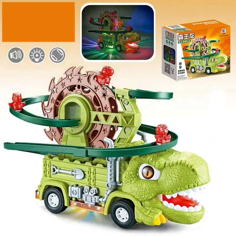 Dino Slide Truck™ - šplhej a závodi s dinosaury! - Dinosauří náklaďák