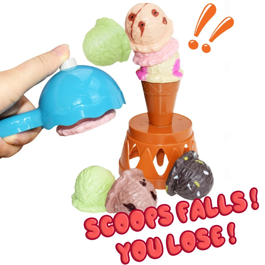 Ice Cream Stack Game™ - Chuťová rovnováha - Hra se zmrzlinou v zásobníku