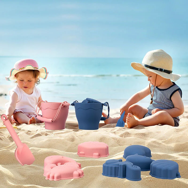 Silicone Beach Set™ - Kyblík na pláž - Silikonová plážová sada