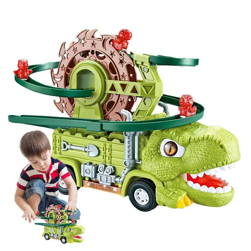 Dino Slide Truck™ - šplhej a závodi s dinosaury! - Dinosauří náklaďák