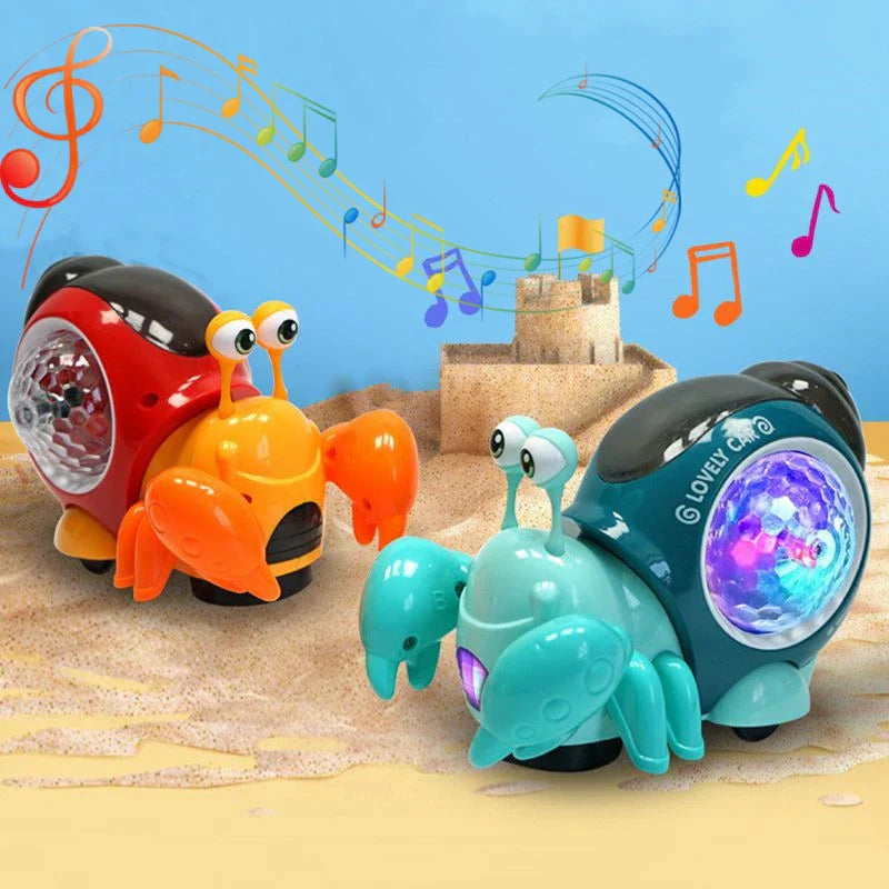 Music Snail™ - Svítící hračka - Hračka šnek a krab