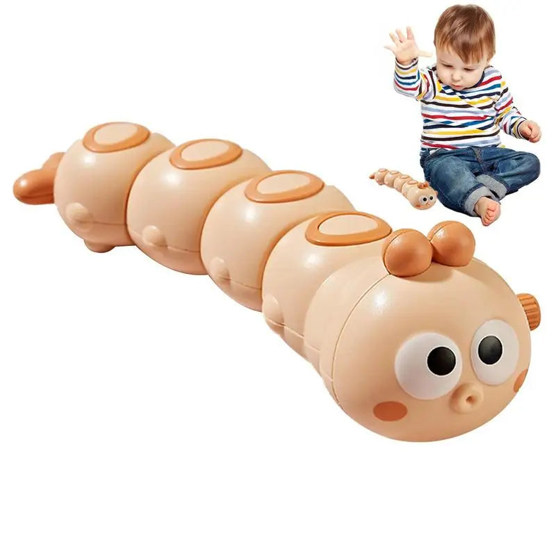 Crawling Caterpillar™ - Houpej se s housenkou na kolečkách - Natahovací housenka