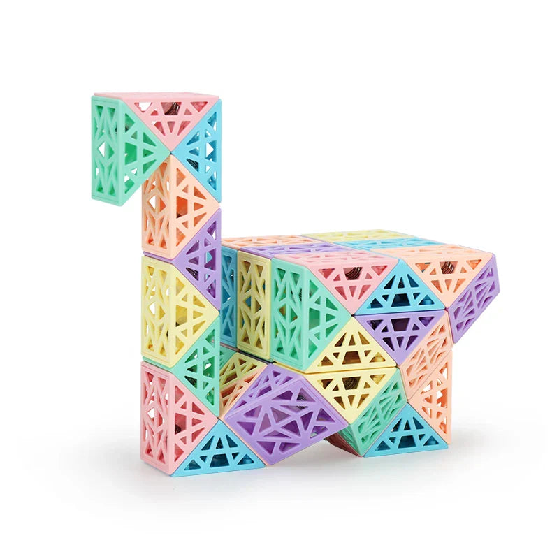 Snake Cube Set™ - Stavění, otáčení a zkoumání - sada stavebních kostek