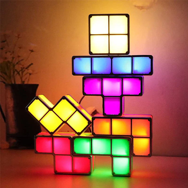 Tetris Night Light™ - Rozsviťte svou kreativitu - Tetrisová lampa