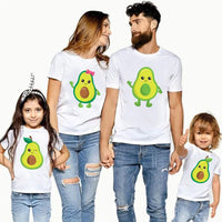 Thumbnail for Mini Fashion™ - Sladění s rodinou - Avocado T-shirt White