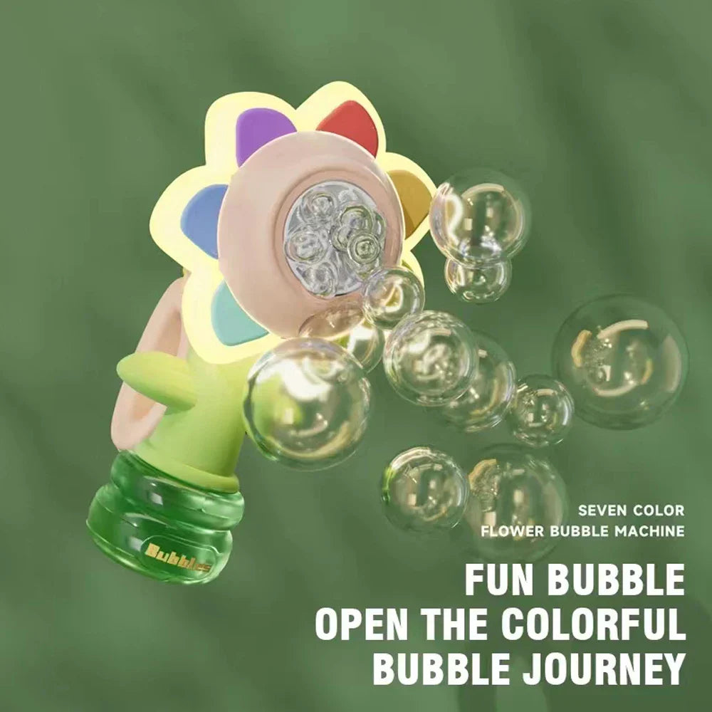 Bubble Flower Machine™ - Kouzelná květinová bublinová show - Bubble Blower