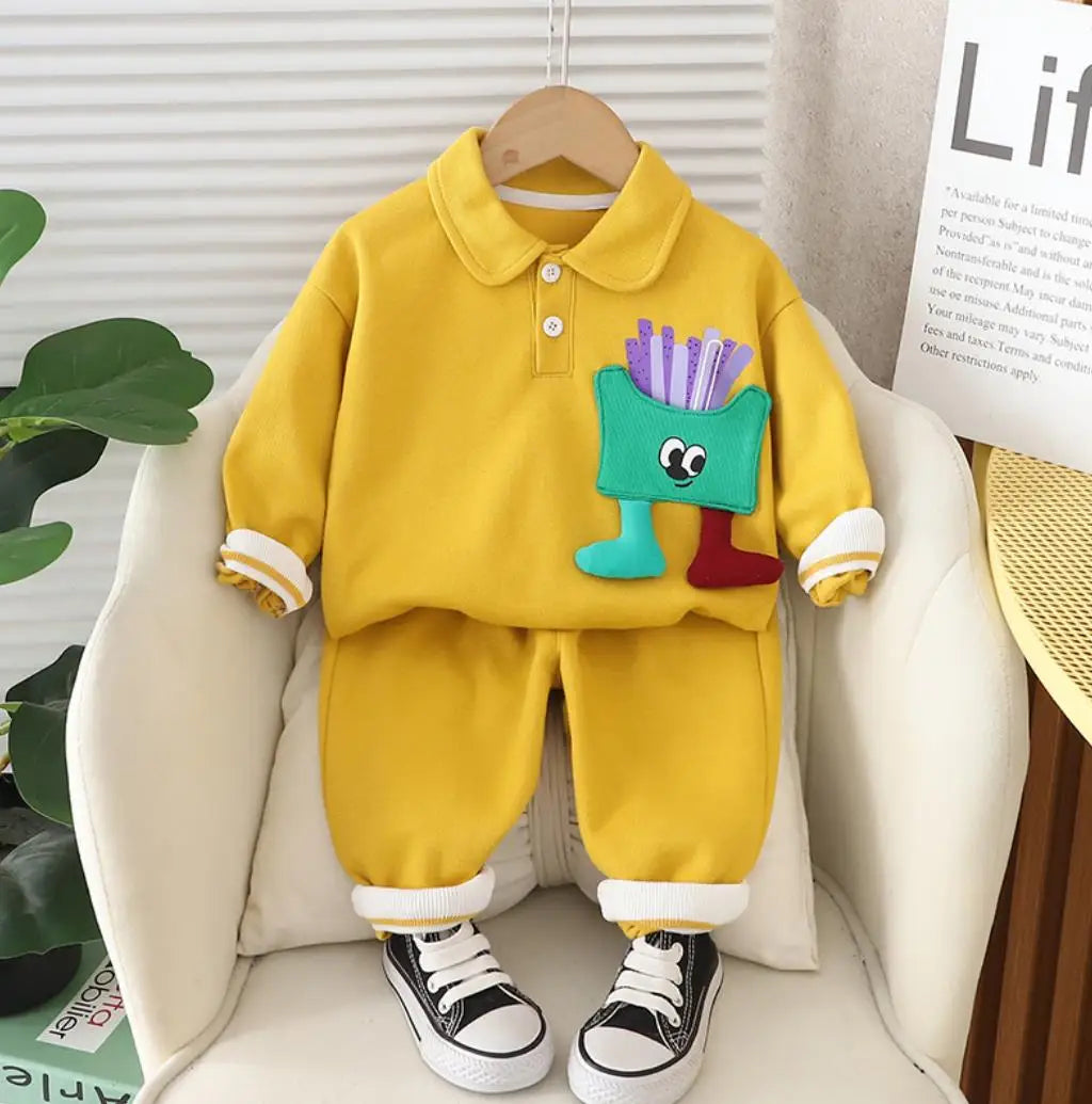 Mini Fashion™ - Cute Fries - Dvoudílné oblečení