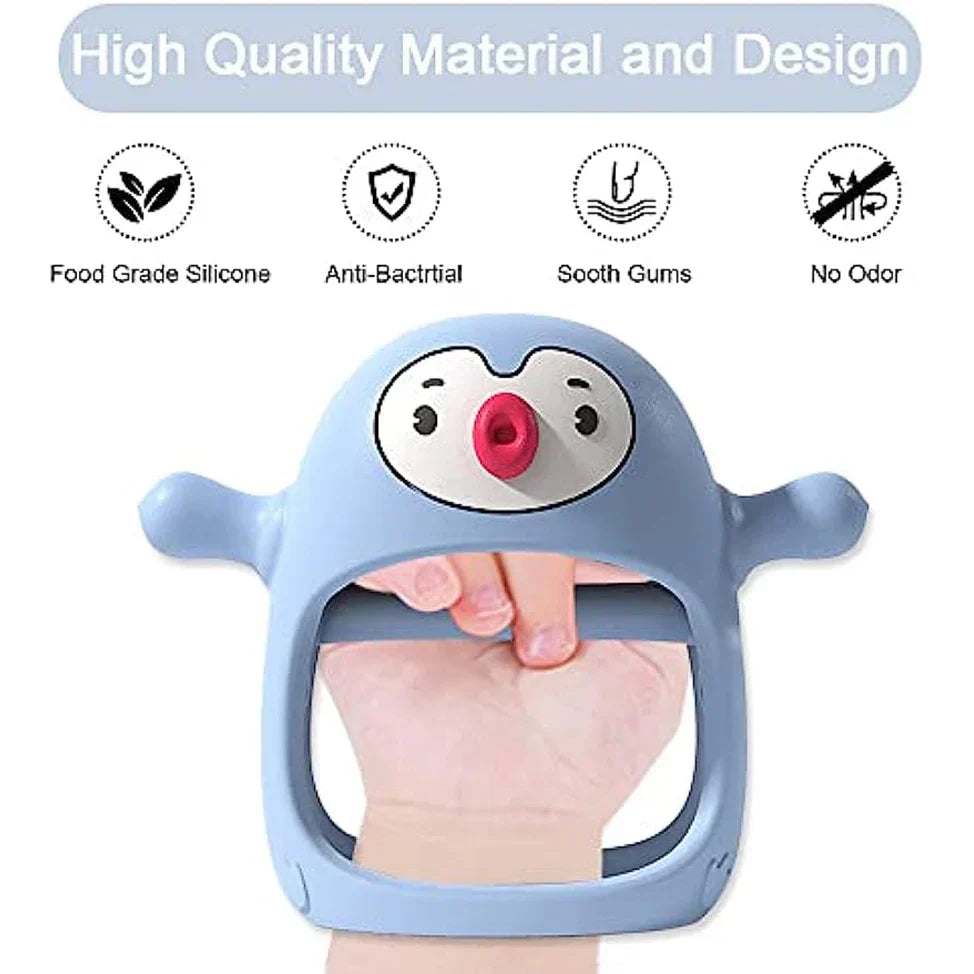 Penguin Teether™ - Zklidňující pro dásně - Silikonový kousací kroužek