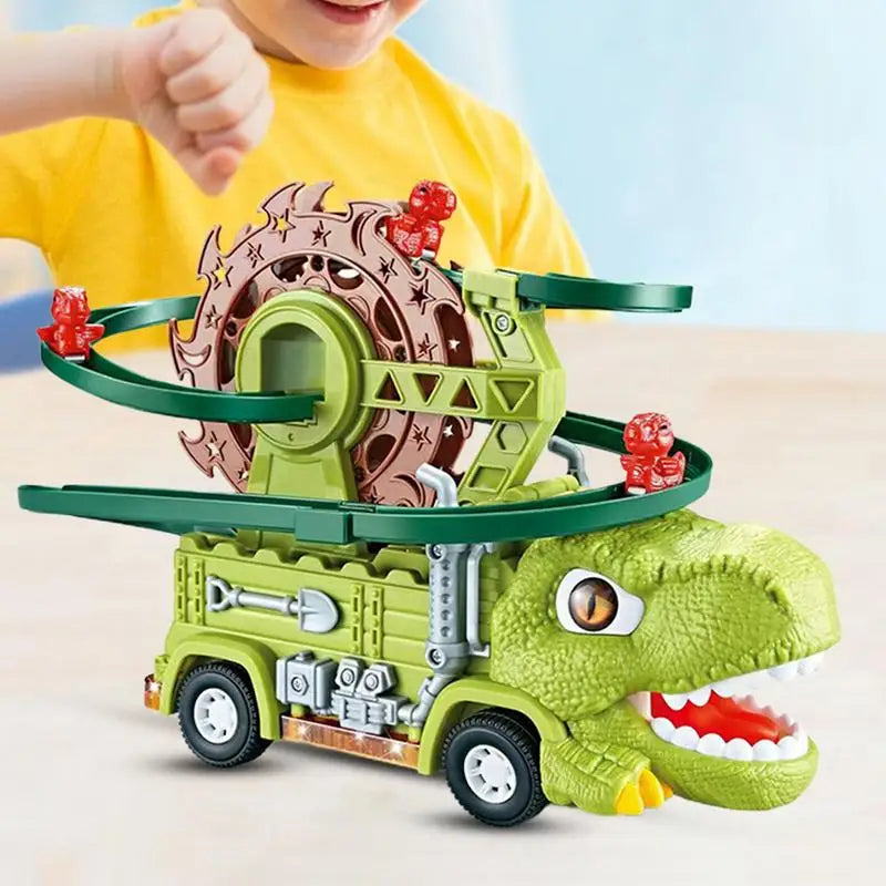 Dino Slide Truck™ - šplhej a závodi s dinosaury! - Dinosauří náklaďák