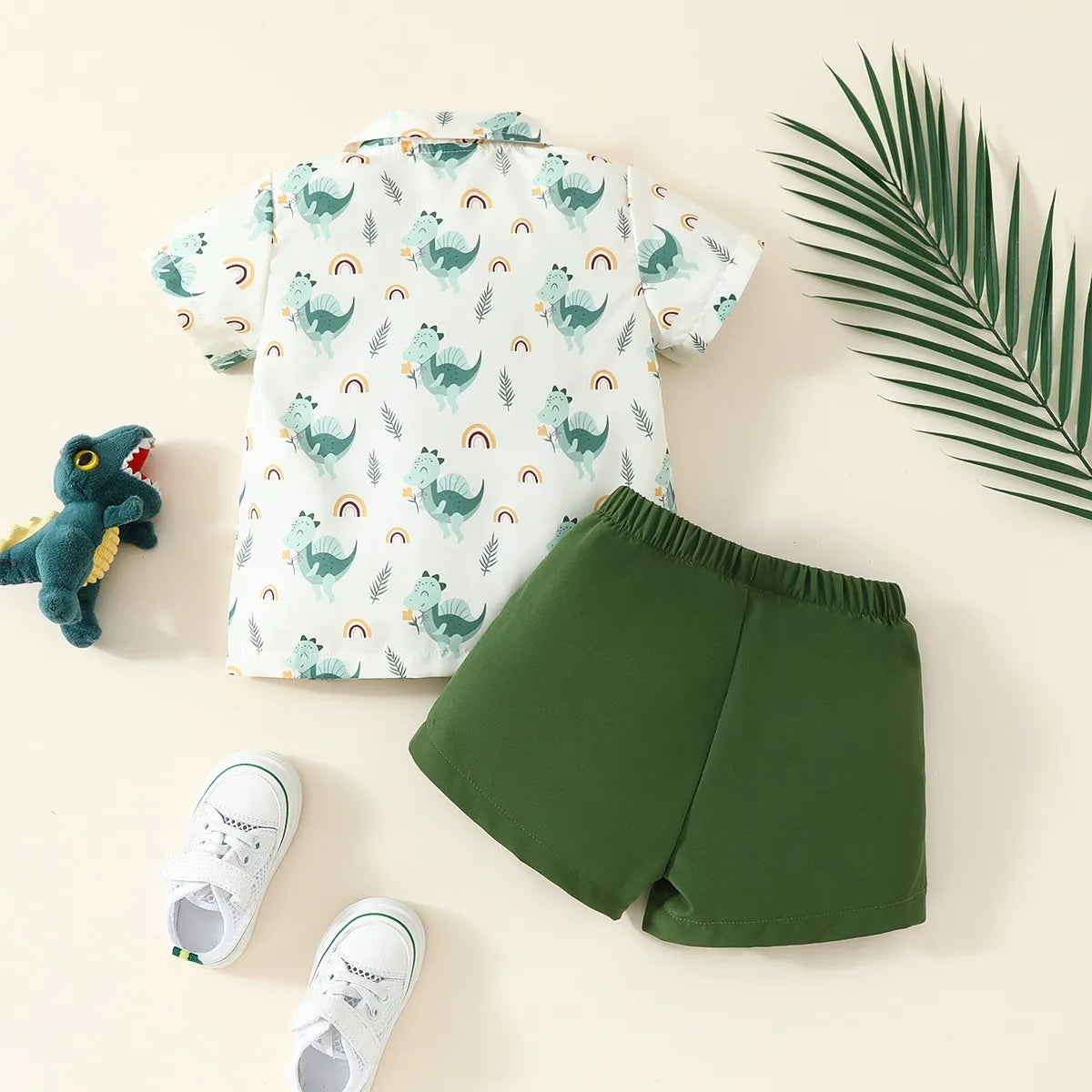 Mini Fashion™ - Dino Print - Letní sada šatů