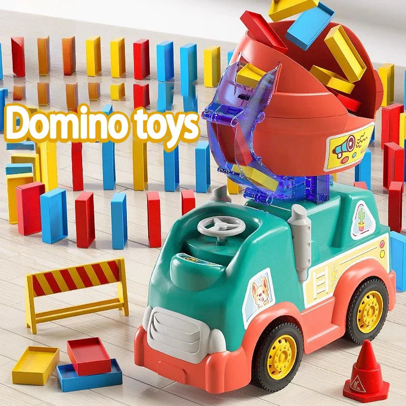 Domino Car™ - Kreativní zábava s dominem - Domino kamenná armáda