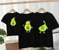 Thumbnail for Mini Fashion™ - Sladění s rodinou - Avocado T-shirt Black