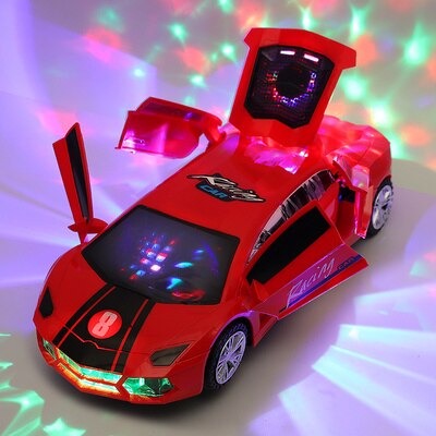 Supercar Toy™ - Pohyblivé a blikající autíčko - Autíčko na hraní